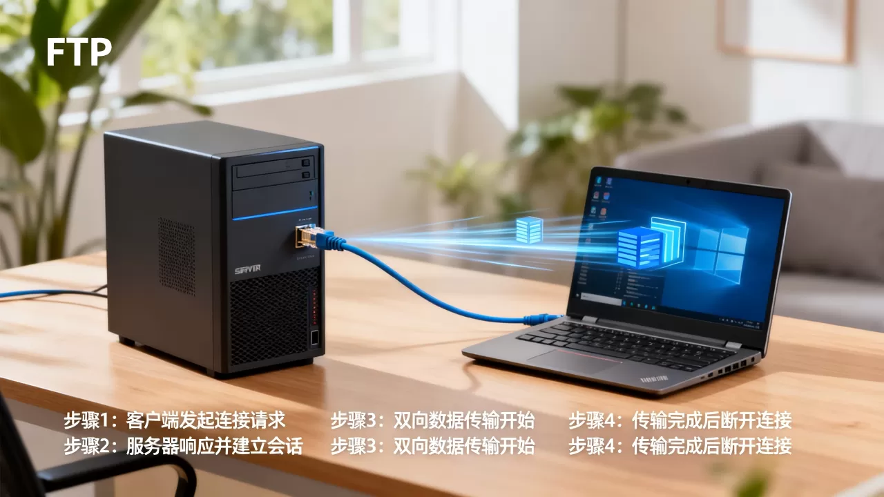 FTP双向通信如何实现？，详细步骤是什么？