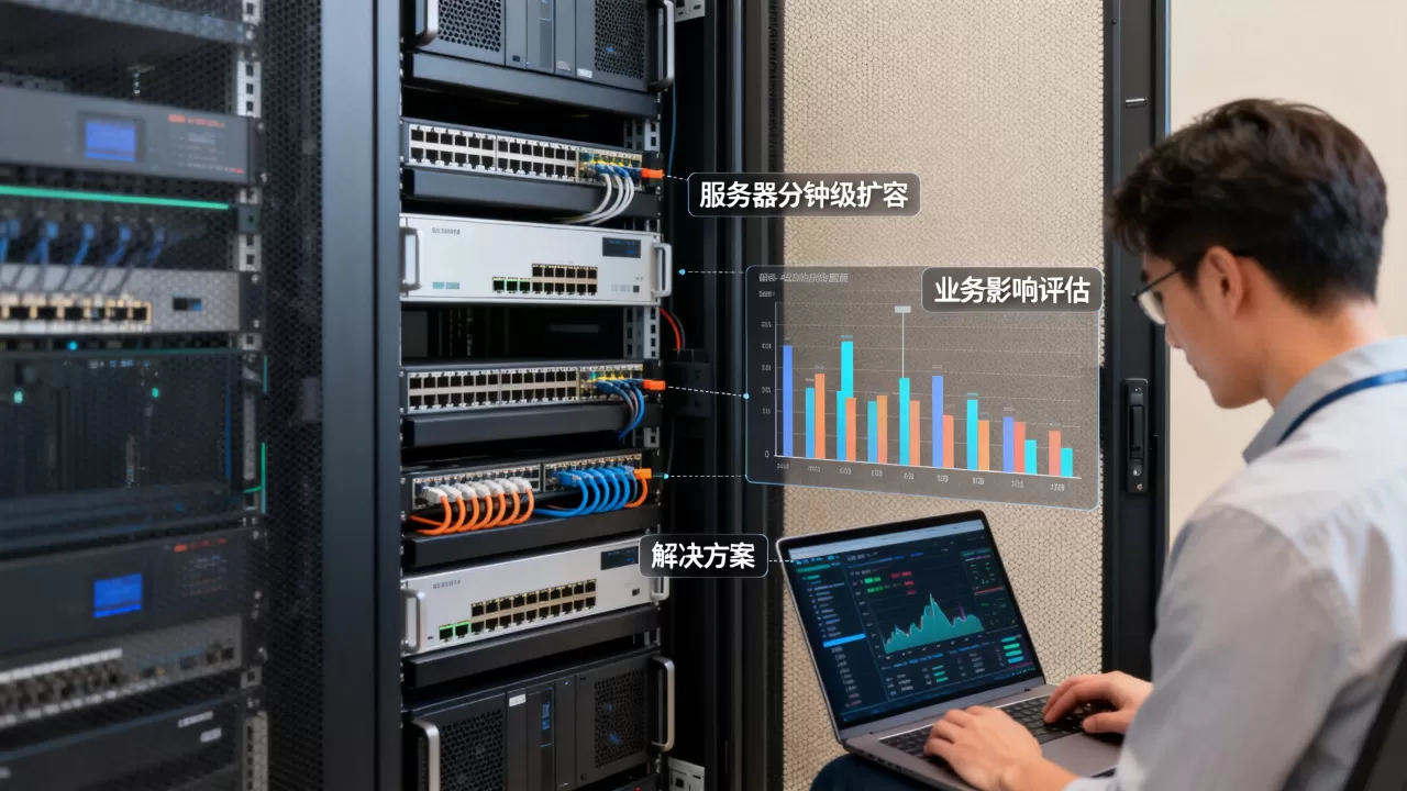 服务器分钟级扩容对业务有影响吗,怎么解决? 服务器分钟级扩容对业务有影响吗,怎么解决?