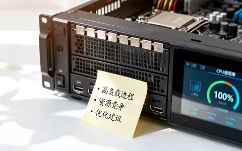 服务器CPU使用率100%如何解决，是什么原因导致的？
