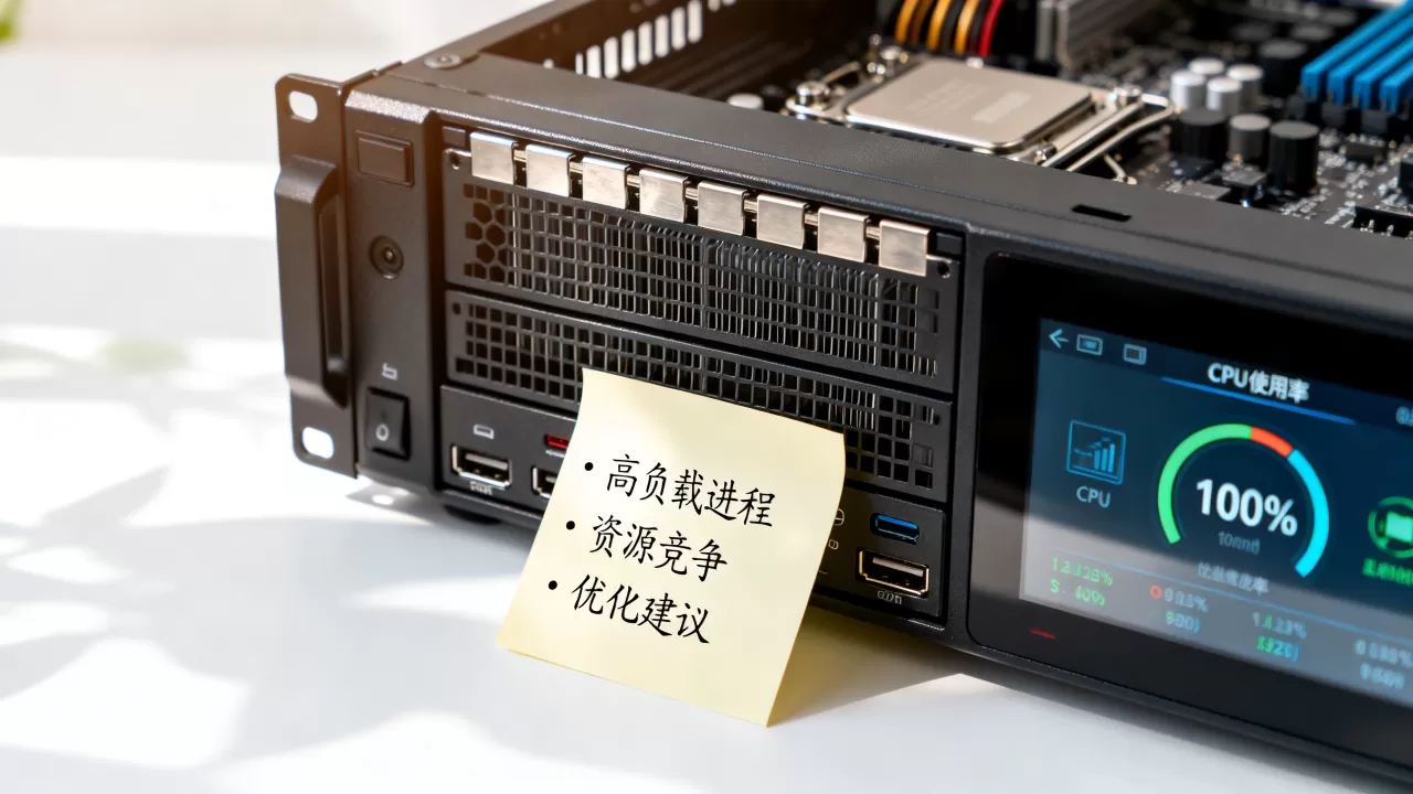 服务器CPU使用率100%如何解决，是什么原因导致的？