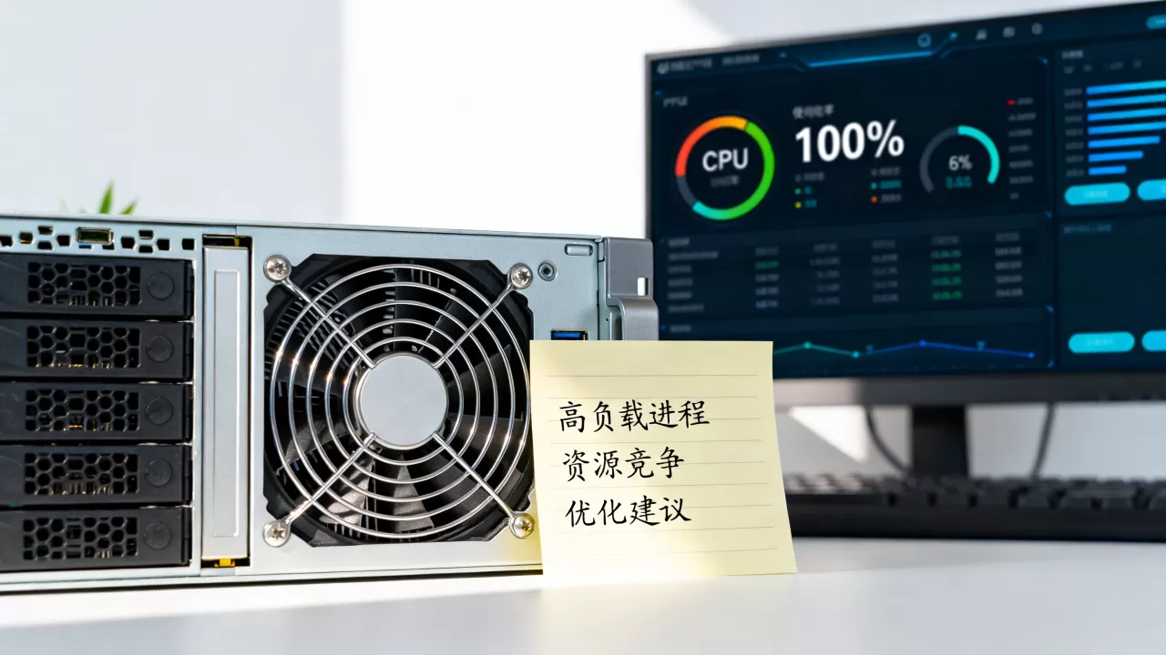 服务器CPU使用率100%如何解决，是什么原因导致的？