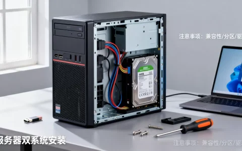 服务器可以装双系统吗，安装双系统需要注意什么？