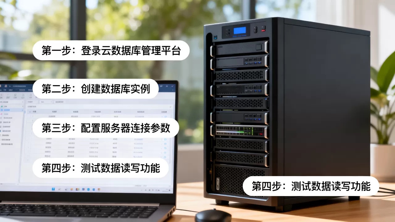 服务器如何使用云数据库,具体操作步骤有哪些? 服务器如何使用云数据库,具体操作步骤有哪些?