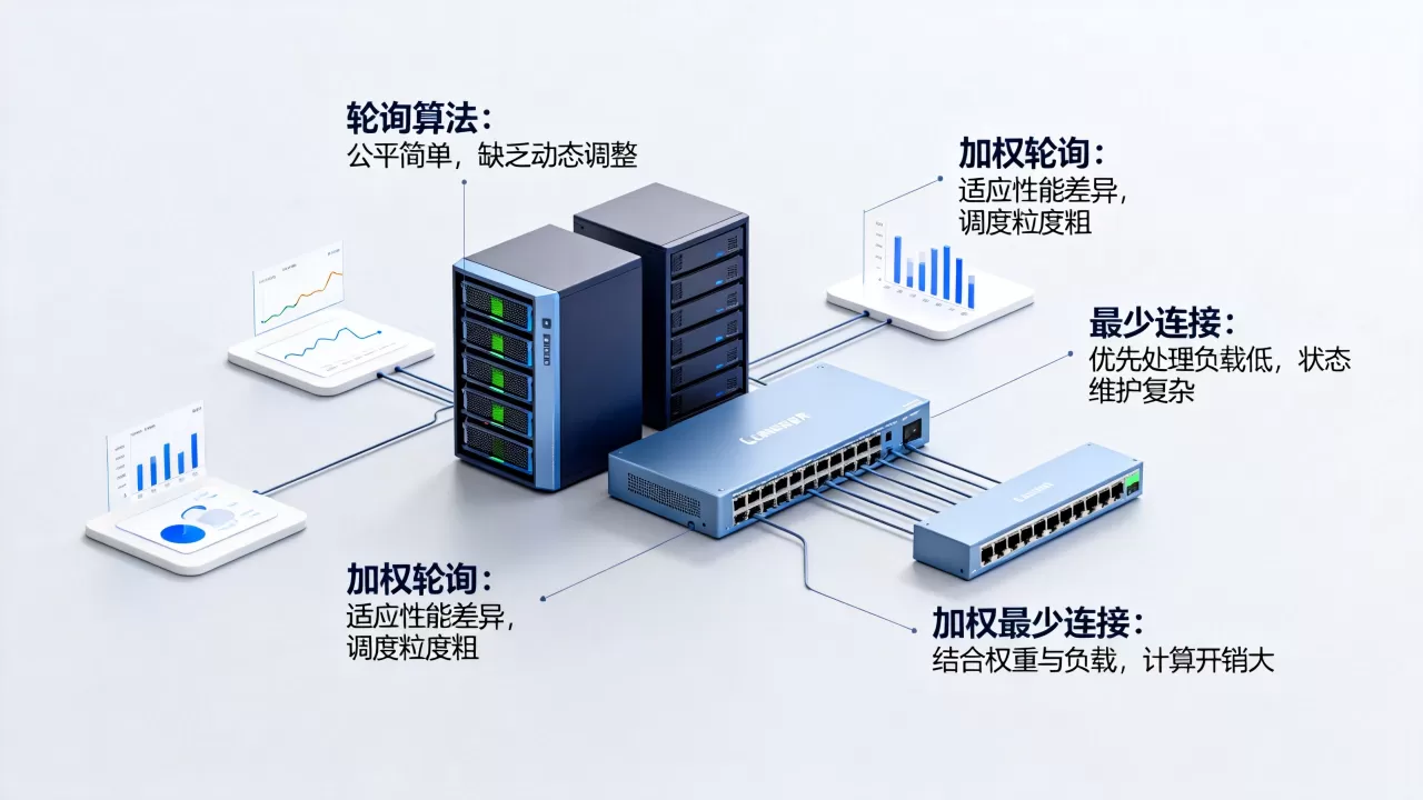 常见负载均衡调度算法有哪些?,优缺点是什么? 常见负载均衡调度算法有哪些?,优缺点是什么?