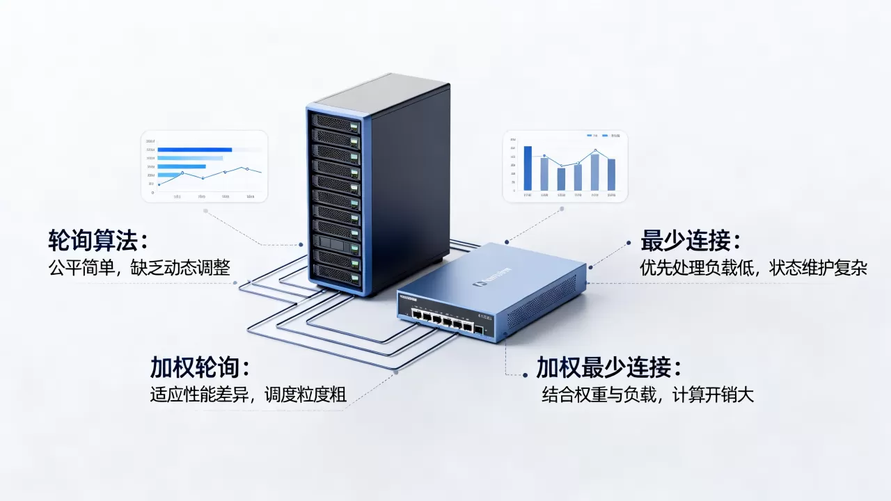 常见负载均衡调度算法有哪些?,优缺点是什么? 常见负载均衡调度算法有哪些?,优缺点是什么?