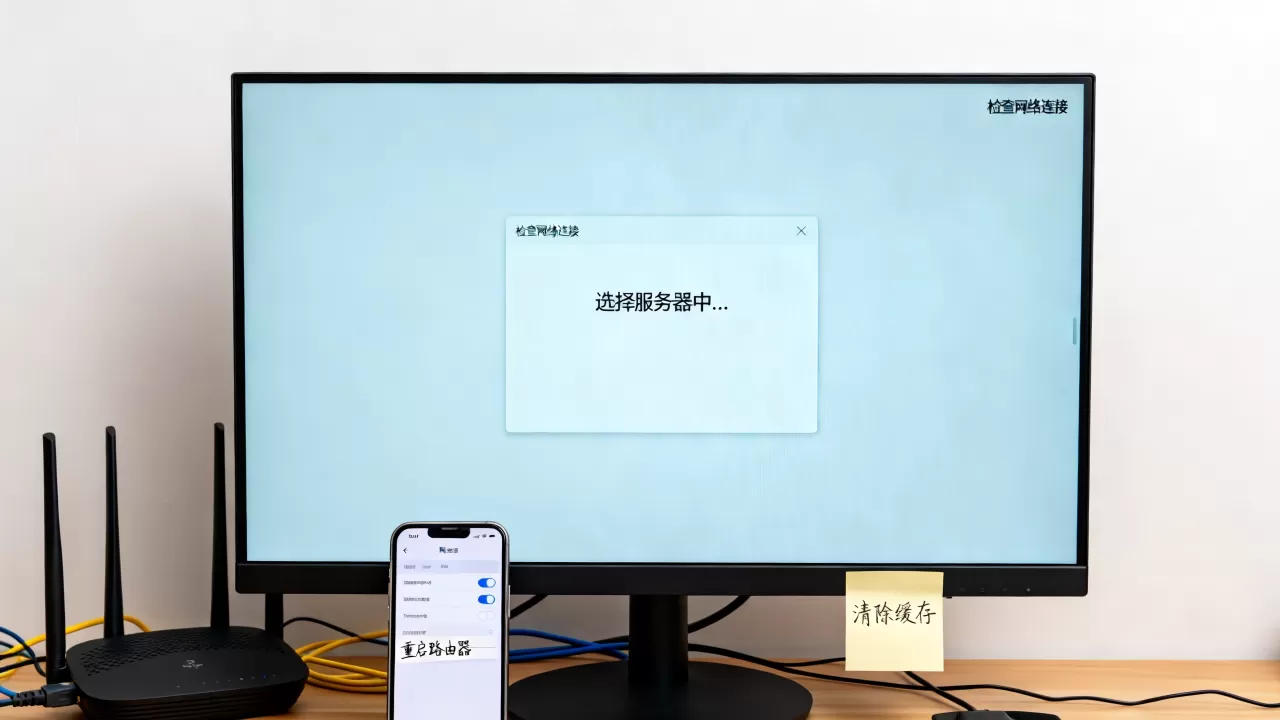 为什么face正在选择服务器没反应,怎么解决? 为什么face正在选择服务器没反应,怎么解决?