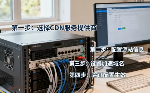 服务器如何接入CDN，具体配置步骤是什么？