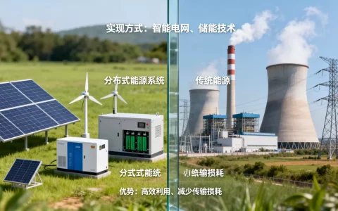 分布式能源系统相比传统能源有哪些优势，如何实现
