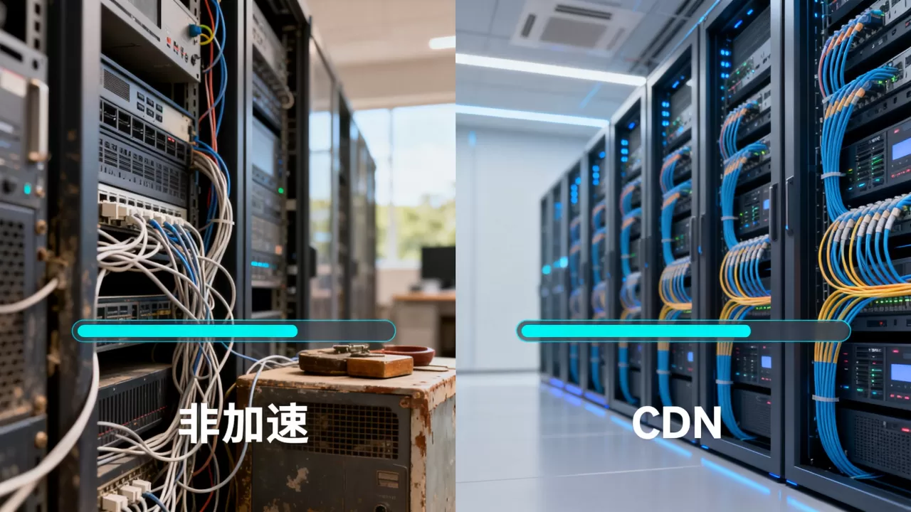 非加速和CDN的区别是什么，哪个比较好？
