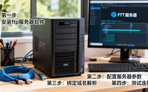 ftp服务器与域名管理怎么配置？，有哪些步骤？
