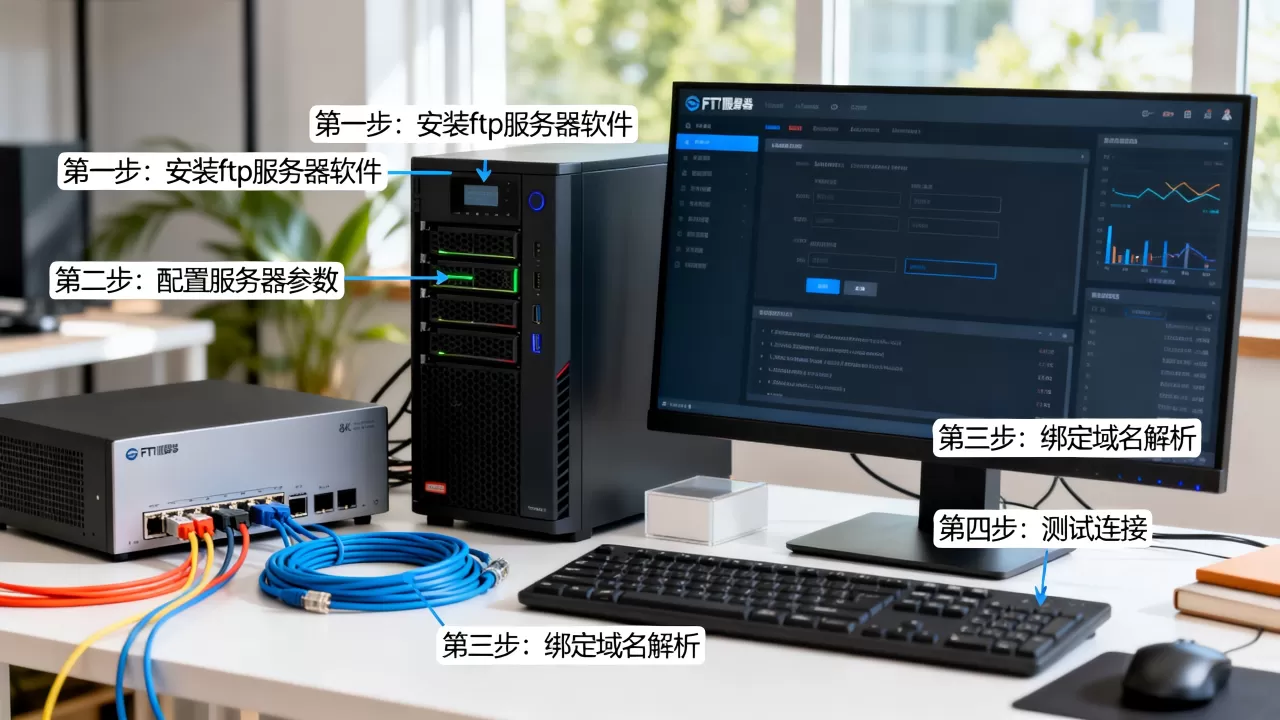ftp服务器与域名管理怎么配置?,有哪些步骤? ftp服务器与域名管理怎么配置?,有哪些步骤?