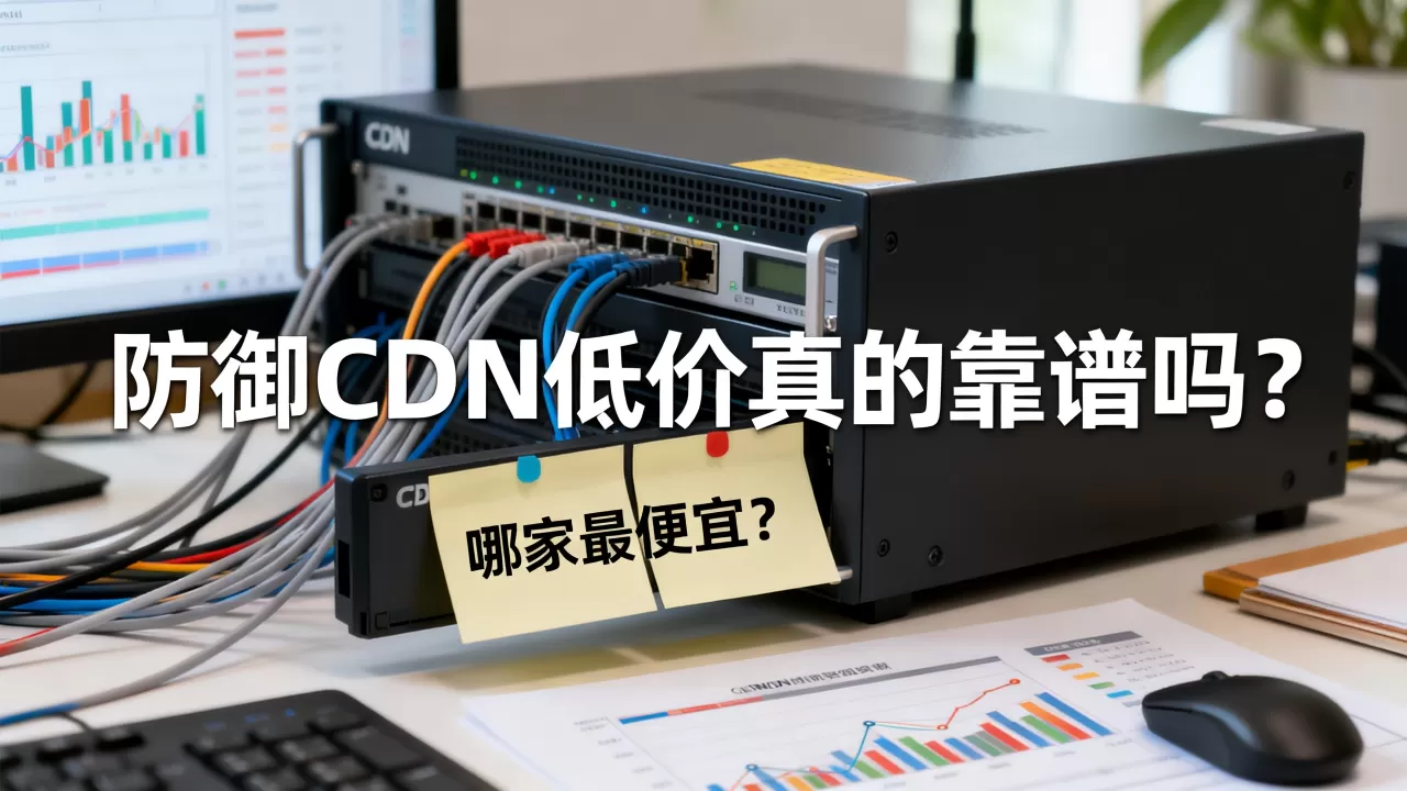 防御cdn低价真的靠谱吗？，哪家最便宜？