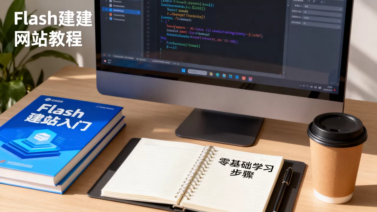 flash建网站教程难吗，零基础能学吗？