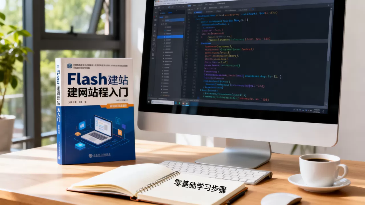 flash建网站教程难吗，零基础能学吗？