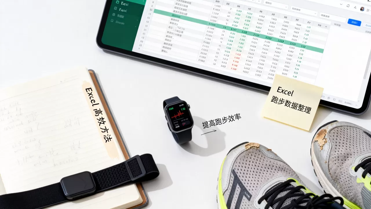跑步数据如何用Excel高效整理,怎么提高跑步效率 跑步数据如何用Excel高效整理,怎么提高跑步效率