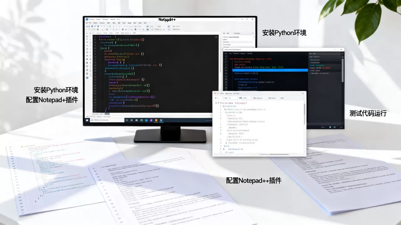 nodpad python怎么用，如何配置？