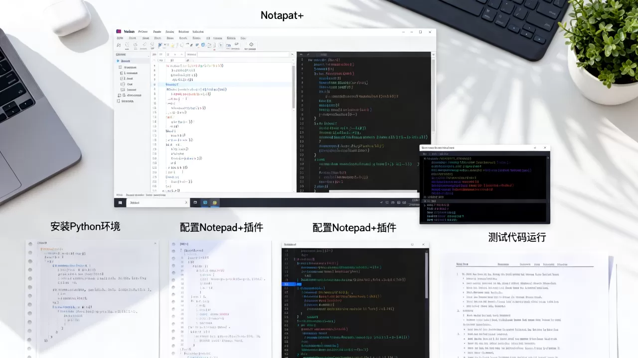 nodpad python怎么用，如何配置？