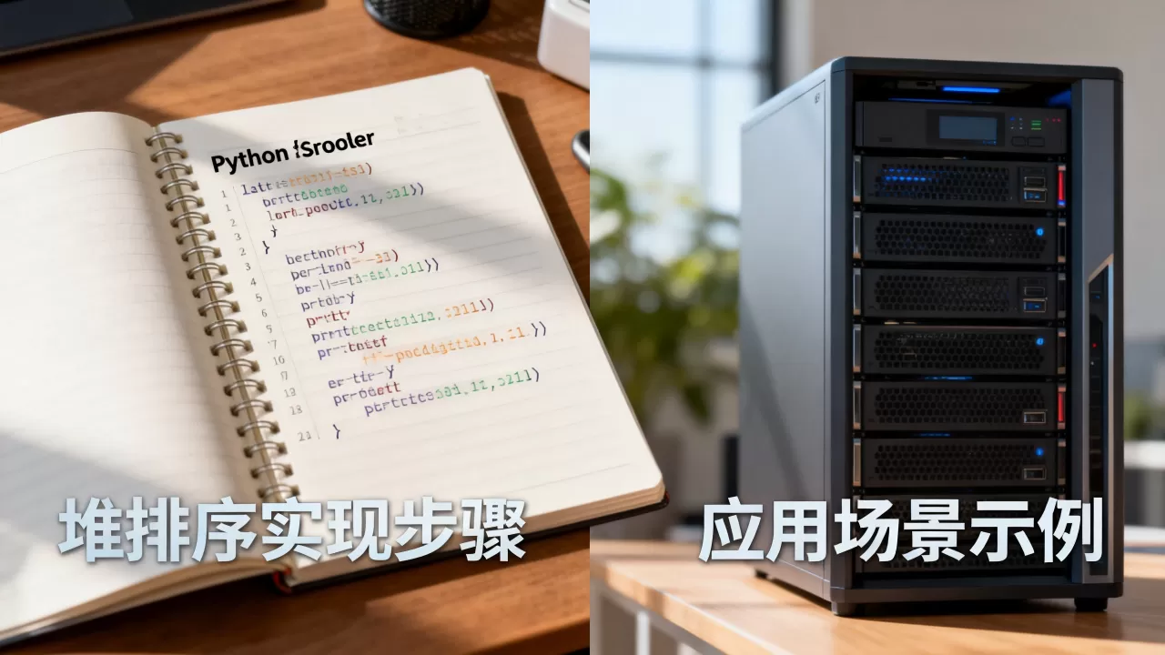 Python堆排序如何实现,有哪些应用场景 Python堆排序如何实现,有哪些应用场景