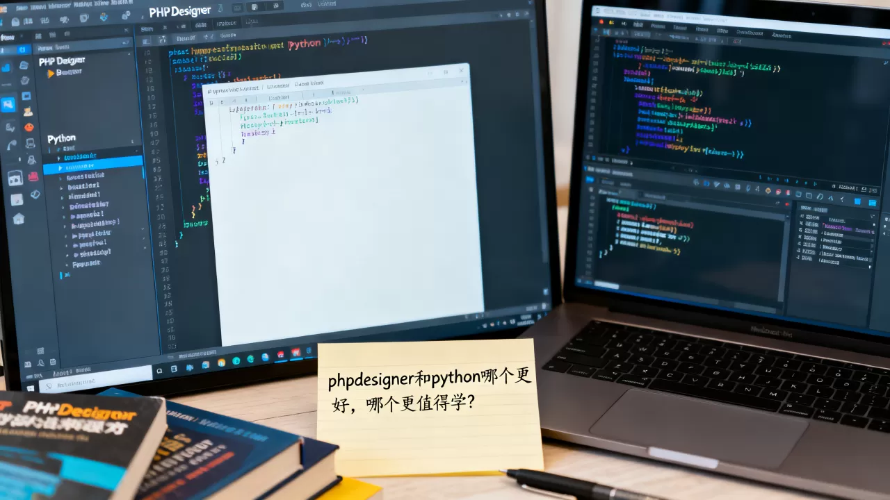 phpdesigner和python哪个更好，哪个更值得学？