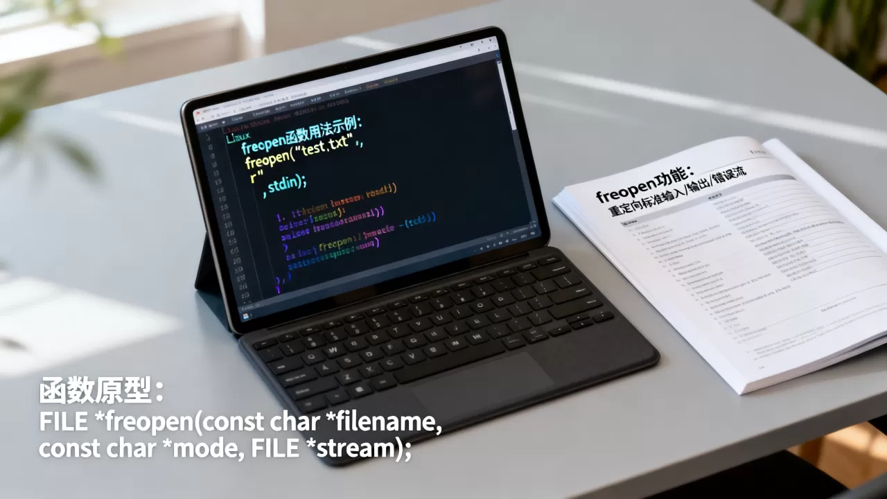 freopen在linux中有什么用,怎么用 freopen在linux中有什么用,怎么用