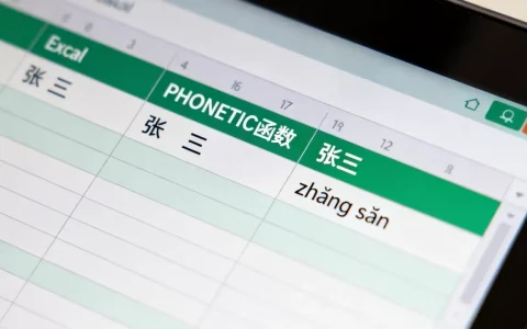 在Excel中的phonetic函数到底怎么用，都有哪些具体用途呢