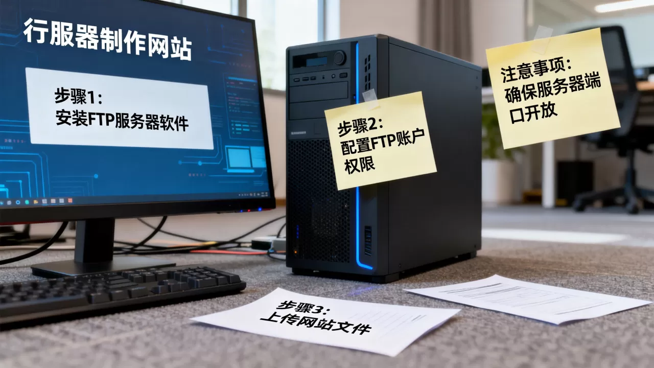 FTP服务器制作网站的具体步骤是什么,有哪些注意事项 FTP服务器制作网站的具体步骤是什么,有哪些注意事项