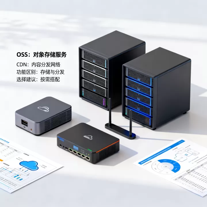 OSS和CDN在功能上有什么区别？，怎么选更划算