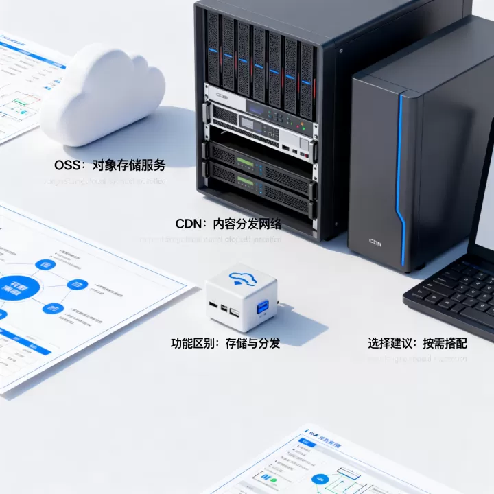 OSS和CDN在功能上有什么区别？，怎么选更划算