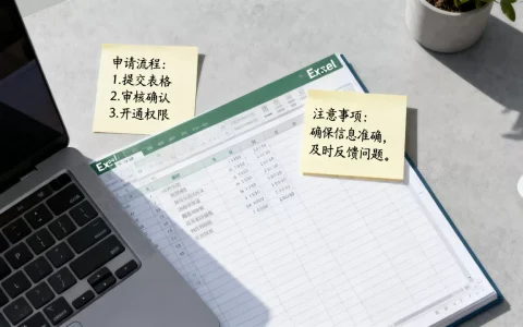 Excel申请的具体流程是什么，有哪些注意事项？