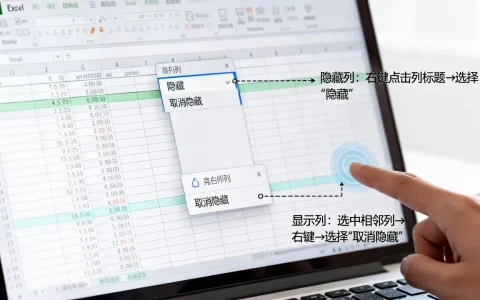 Excel列怎么隐藏和显示，有哪些技巧？