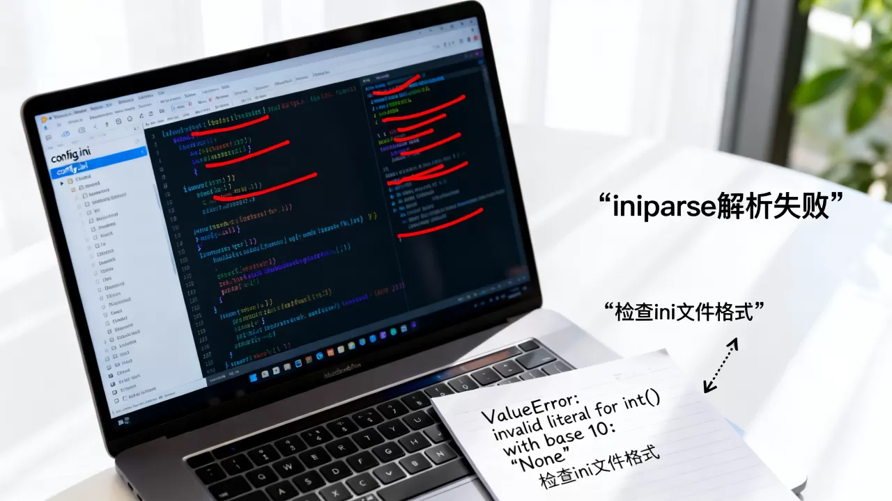 python iniparse解析失败怎么办,如何解决? python iniparse解析失败怎么办,如何解决?