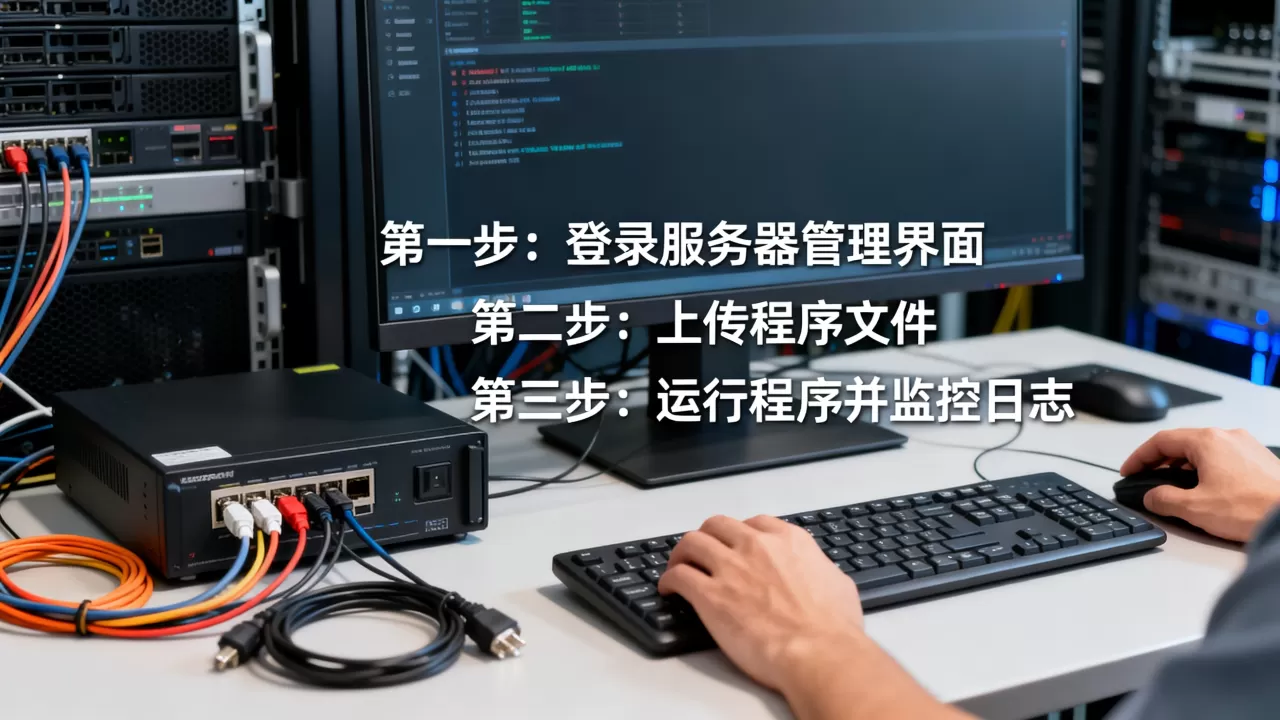 服务器跑一个程序具体怎么操作?,详细步骤? 服务器跑一个程序具体怎么操作?,详细步骤?