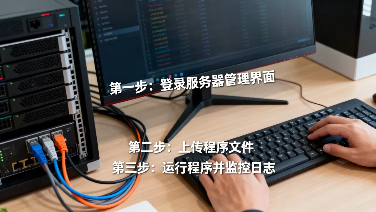 服务器跑一个程序具体怎么操作?,详细步骤? 服务器跑一个程序具体怎么操作?,详细步骤?