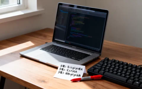 Python highlight怎么用，实现步骤有哪些？