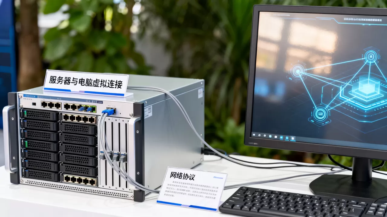 服务器和电脑能虚拟到一块使用吗，如何实现？