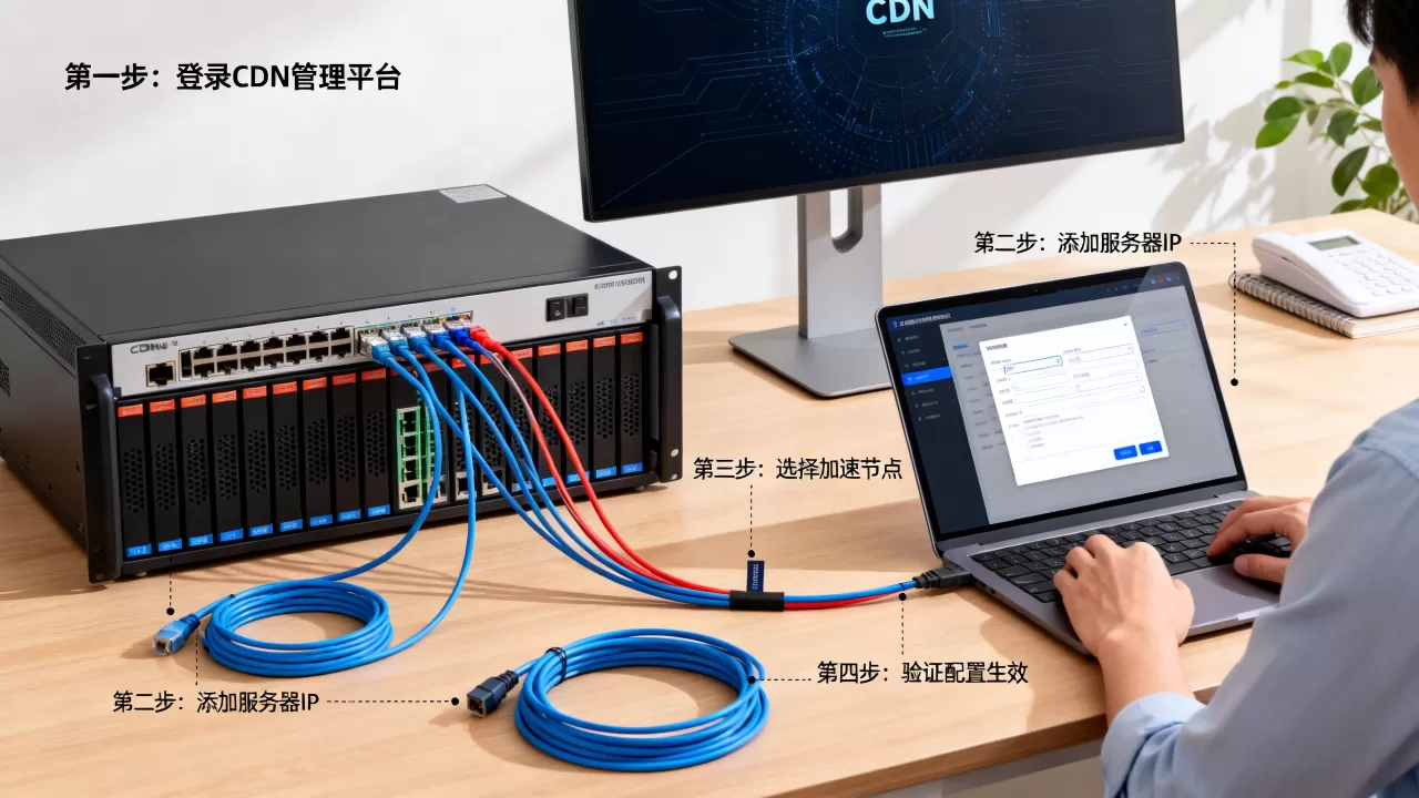 服务器如何添加CDN，具体操作步骤有哪些？