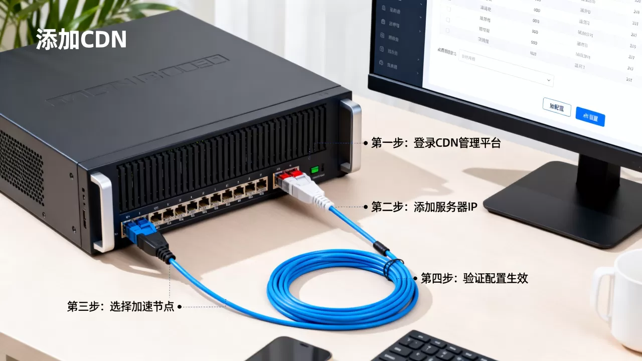 服务器如何添加CDN，具体操作步骤有哪些？