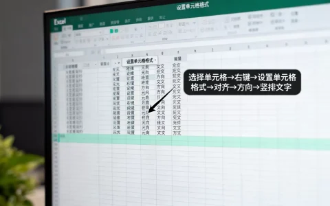 excel表格竖写如何实现？，竖写怎么设置？
