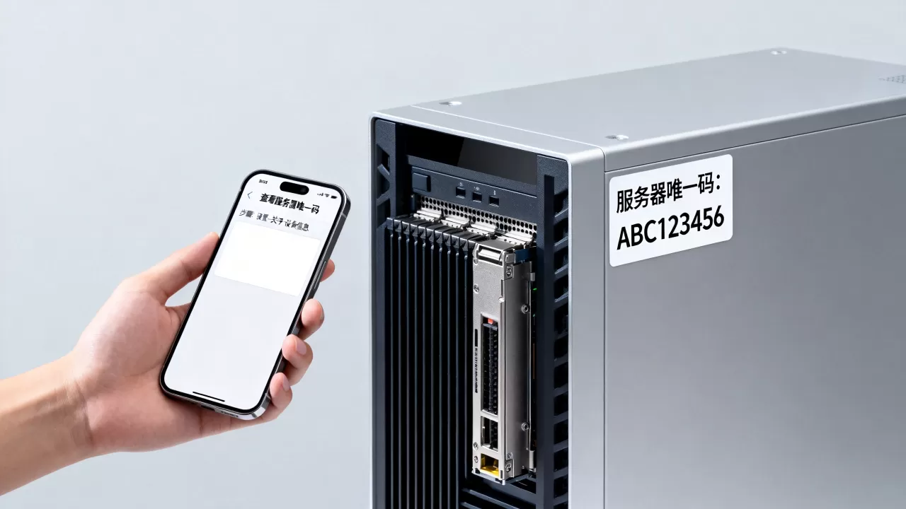 服务器唯一码到底是什么，怎么查看服务器唯一码