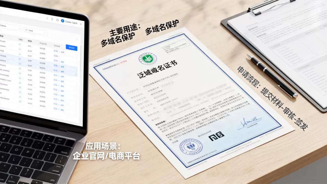 泛域名证书的主要用途和应用场景是什么,怎么申请 泛域名证书的主要用途和应用场景是什么,怎么申请