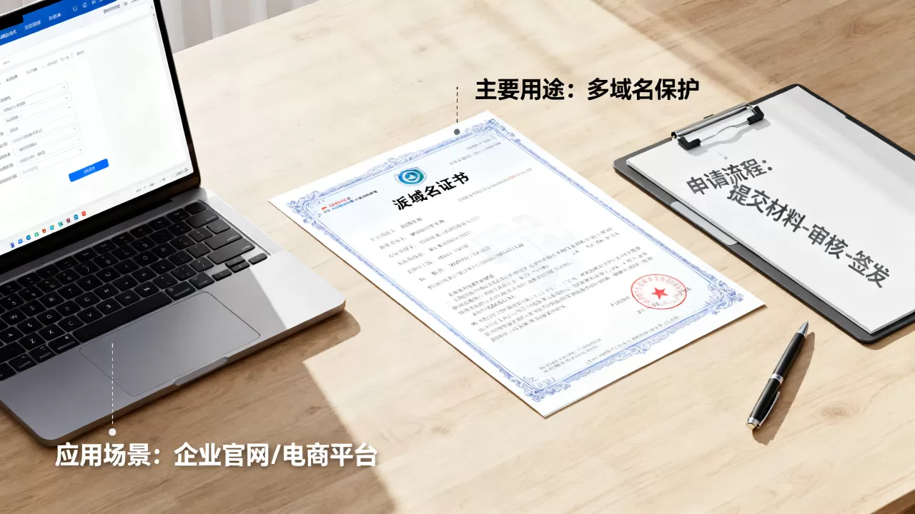 泛域名证书的主要用途和应用场景是什么,怎么申请 泛域名证书的主要用途和应用场景是什么,怎么申请