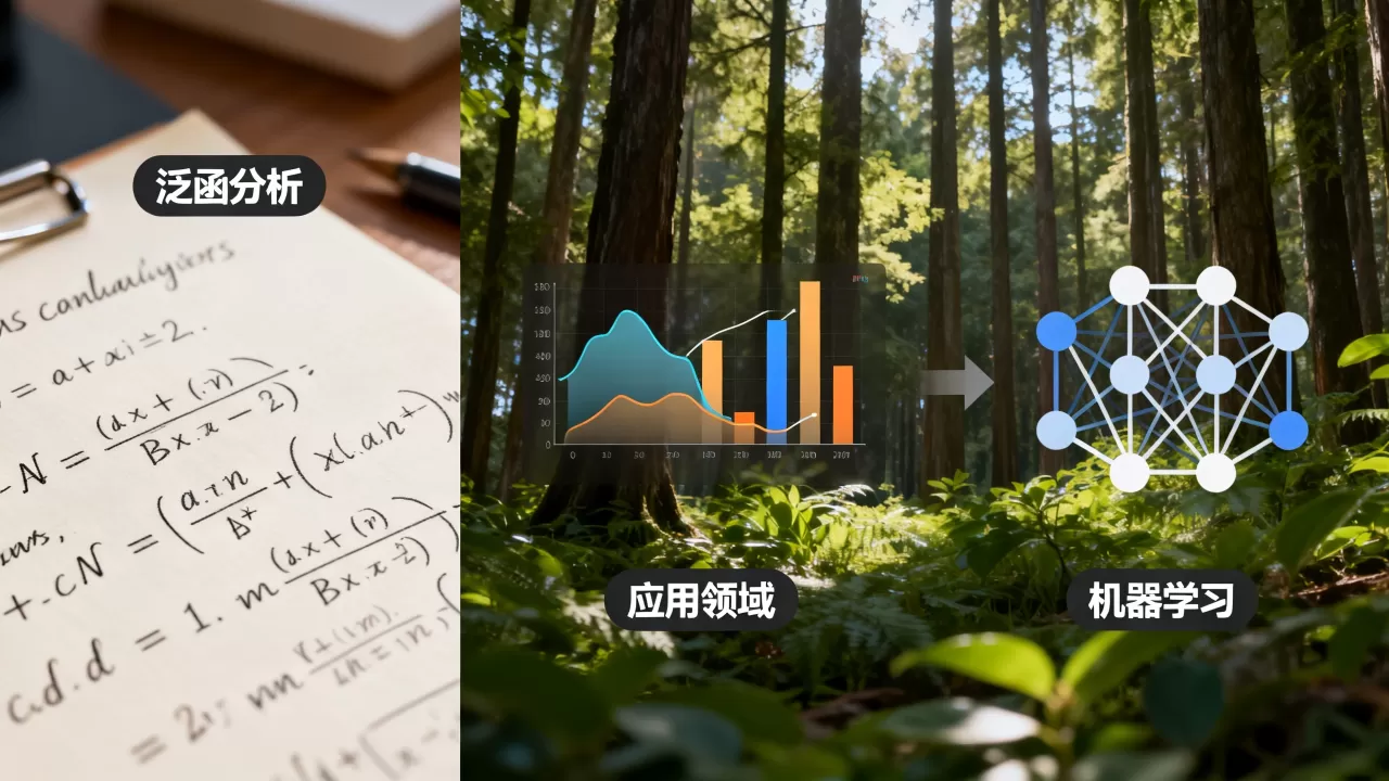 泛函分析如何在机器学习中应用？，常见应用领域有哪些？