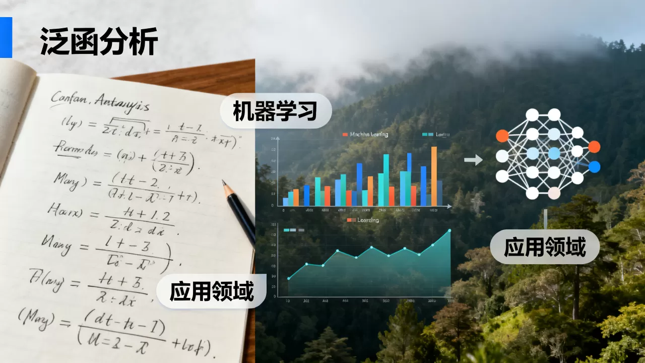 泛函分析如何在机器学习中应用？，常见应用领域有哪些？