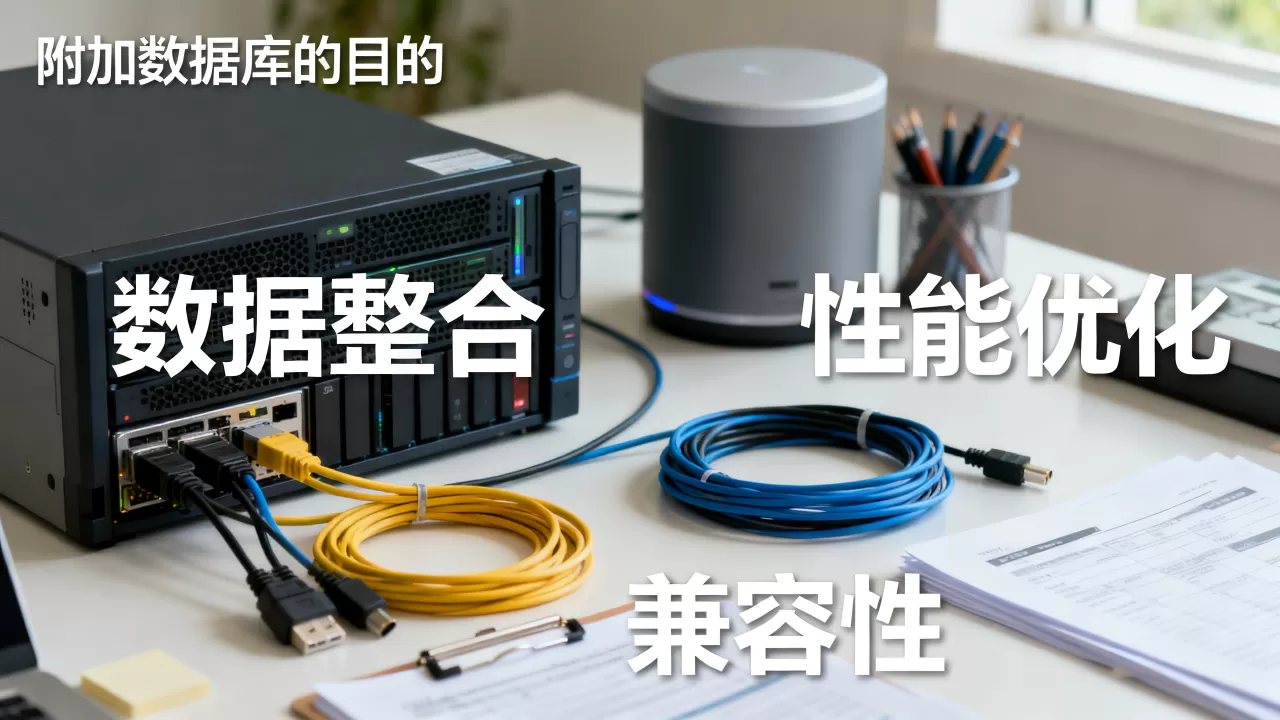 附加数据库到底是为了什么,有什么好处和注意事项? 附加数据库到底是为了什么,有什么好处和注意事项?