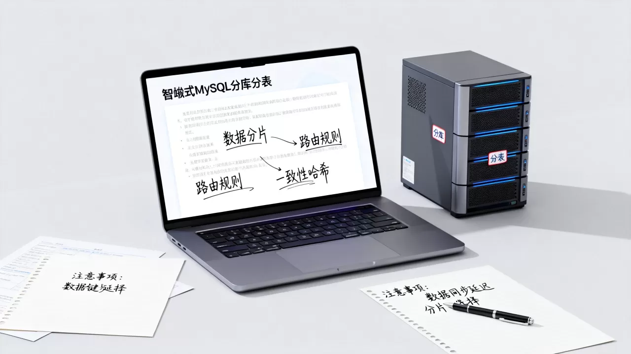 分布式MySQL怎么实现分库分表？，有什么注意事项？