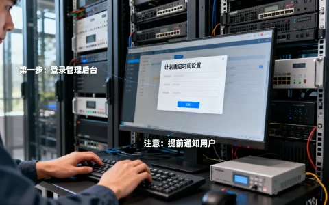 服务器系统设置按计划重启怎么操作，需要注意什么？