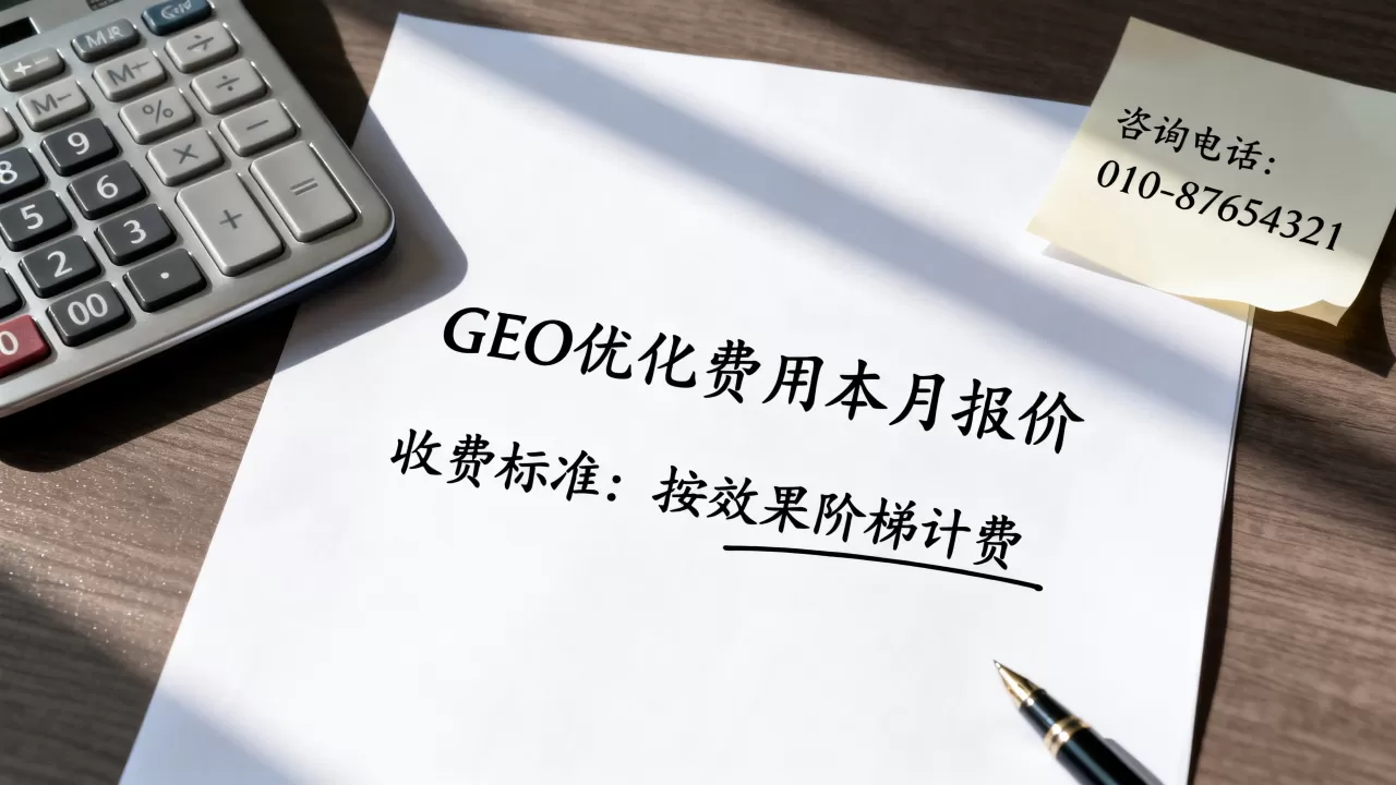 GEO优化费用本月报价是多少?,怎么收费? GEO优化费用本月报价是多少?,怎么收费?