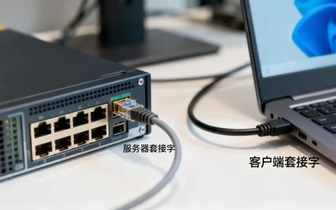服务器与客户端各有套接字吗，是什么意思？
