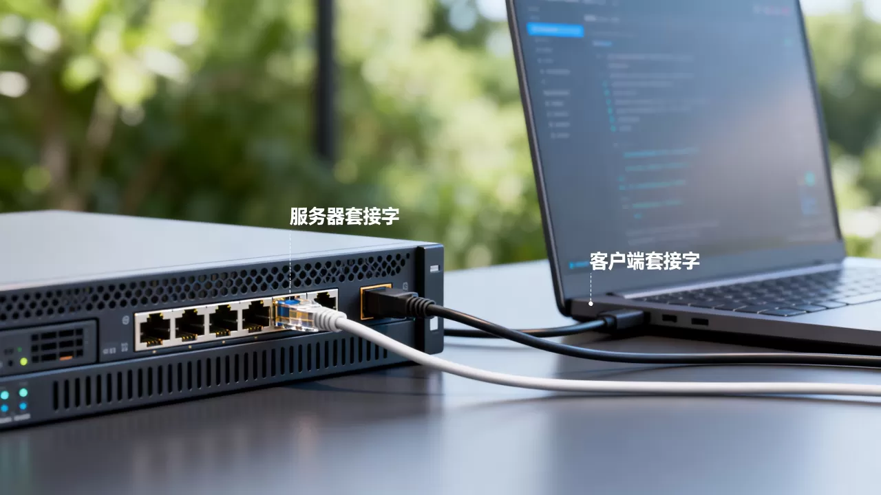 服务器与客户端各有套接字吗，是什么意思？