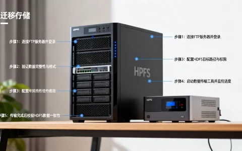 如何将FTP服务器数据迁移到HDFS，具体步骤是什么？